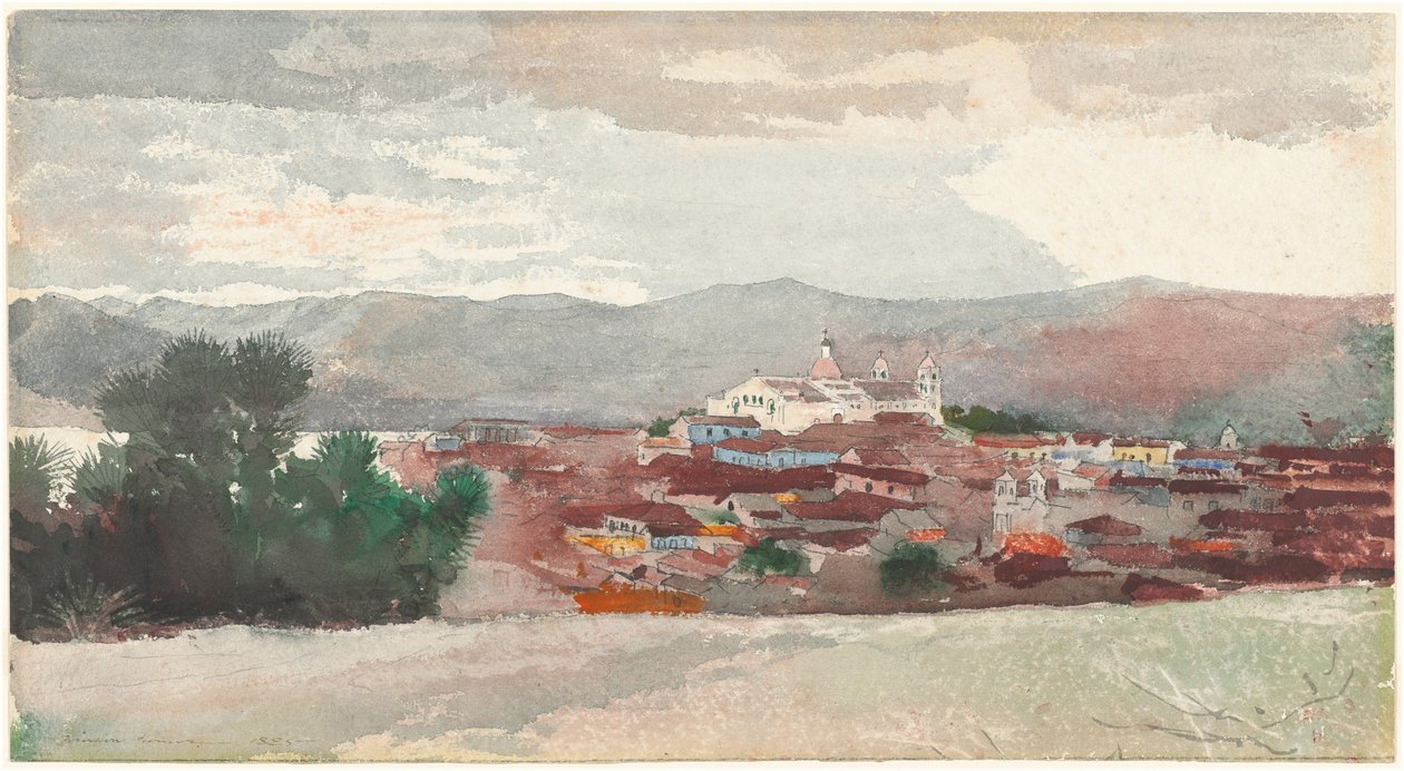 Utsikt over Santiago de Cuba av Winslow Homer