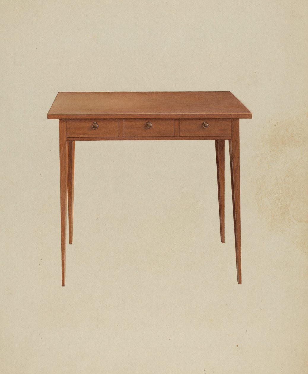 Shaker Table, 1938. av Winslow Rich