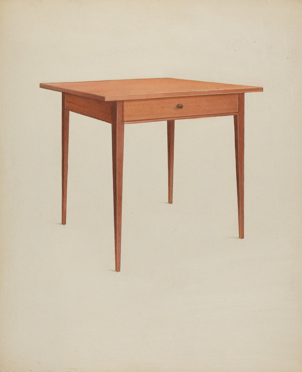 Shakerbord, ca. 1937. av Winslow Rich