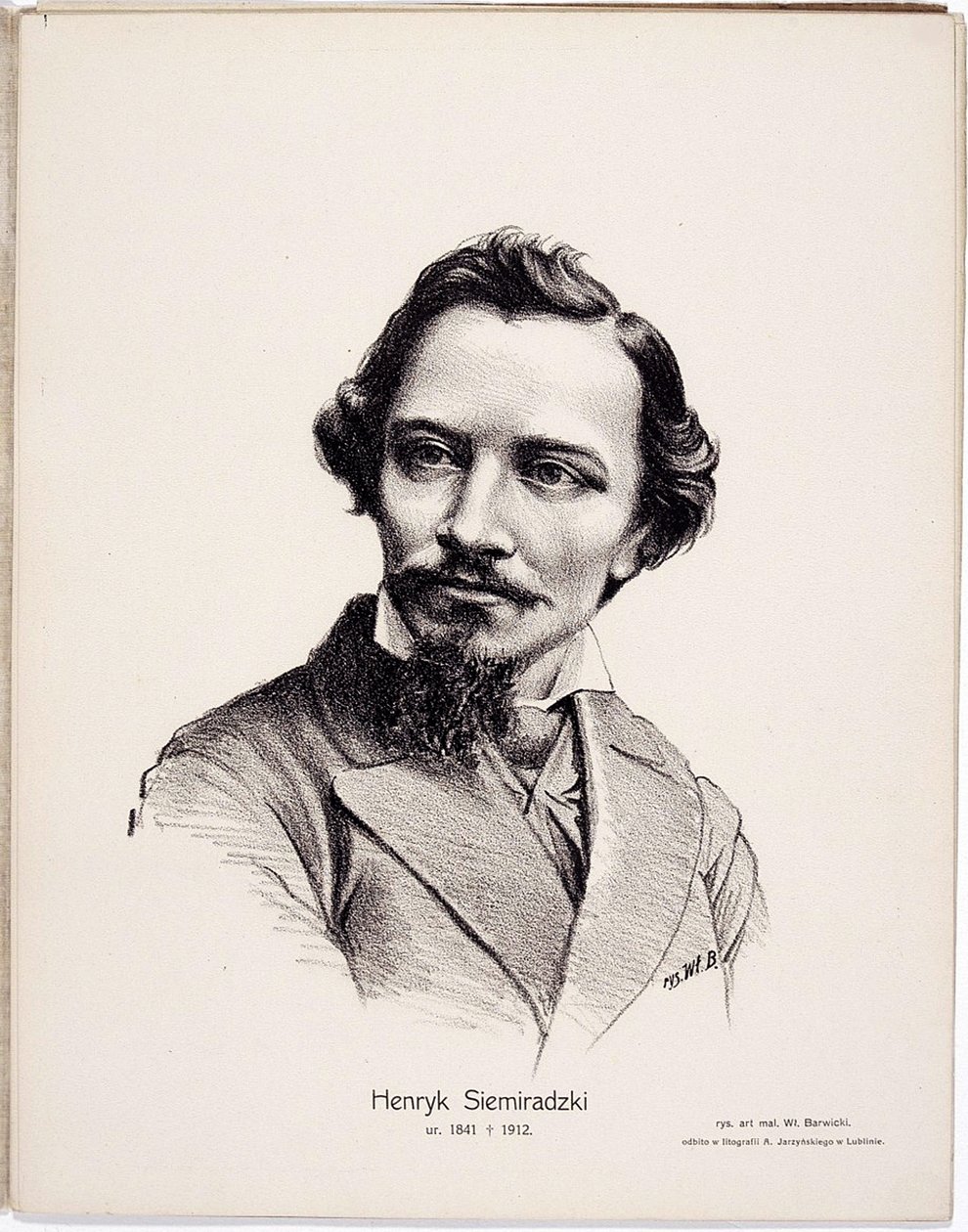 Henryk Siemiradzki 1843-1902, 1917 av Wladyslaw Barwicki
