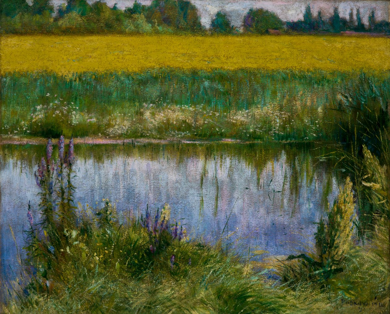 Lupinfelt av Wladyslaw Podkowinski