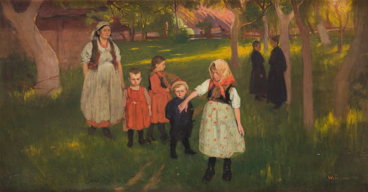 Eiendeler eller kunstnerens familie av Wlodzimierz Tetmajer