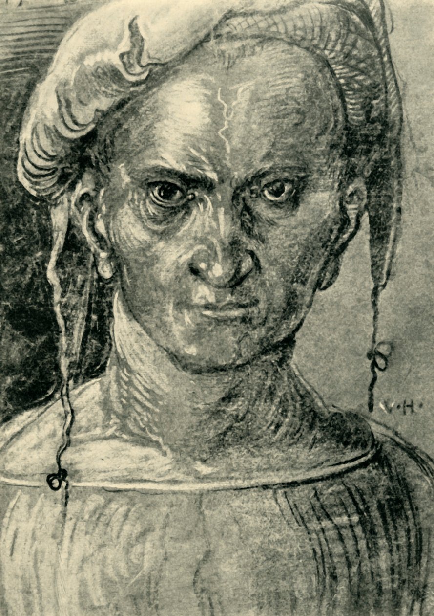 Portrett av en mann, 1522, 1943. av Wolf Huber