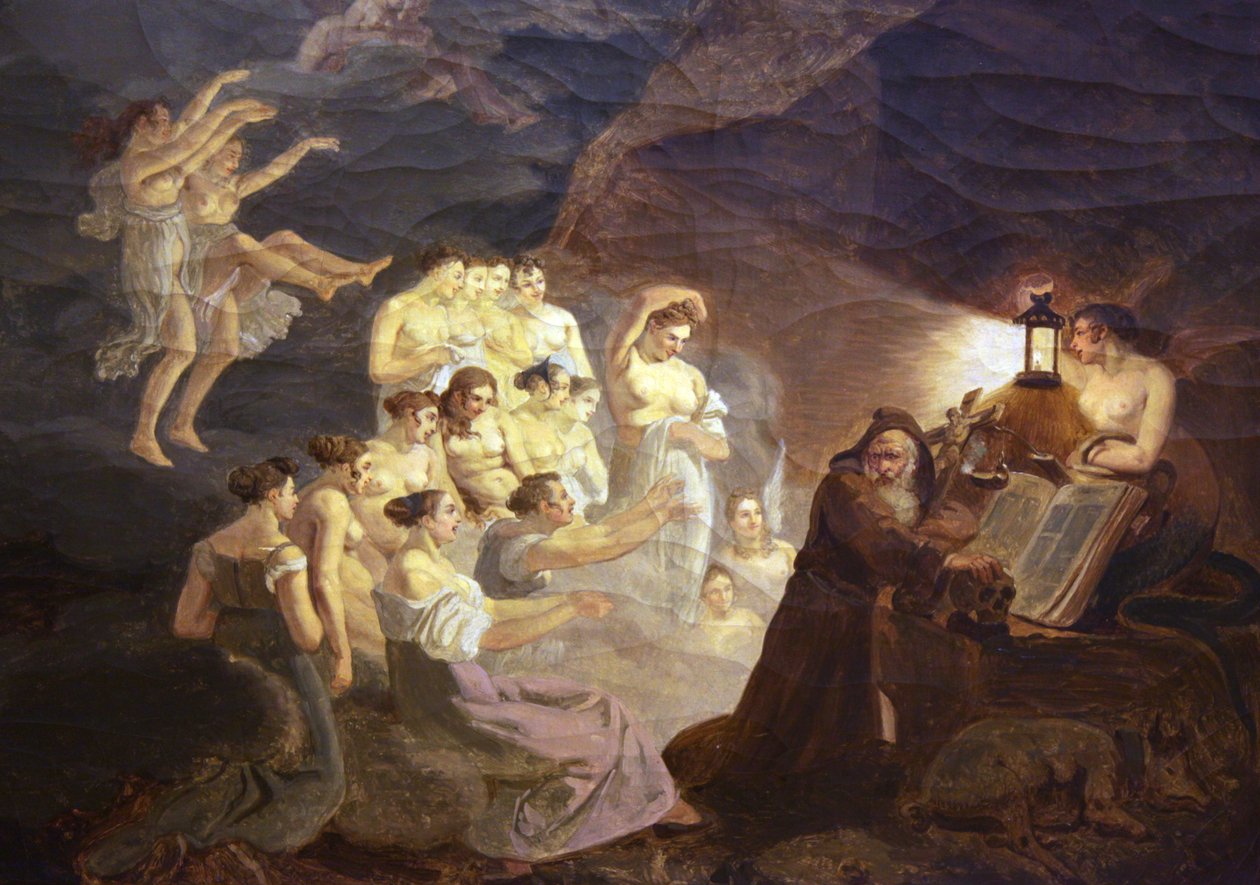 Saint Anthony fristelse av Wolfgang Adam Töpffer