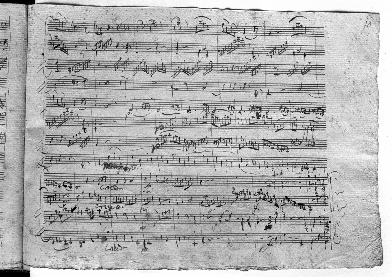 Trio i G-dur for fiolin, cembalo og cello (K 496) 1786 (19. side) av Wolfgang Amadeus Mozart