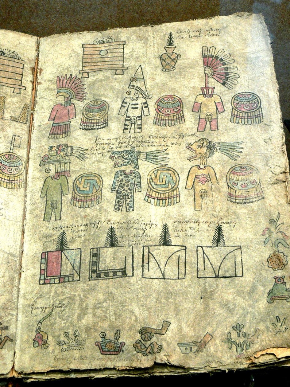 Nasjonalmuseet for antropologi i Mexico by. Aztekernes hyllestebok. av Wolfgang Sauber Sauber