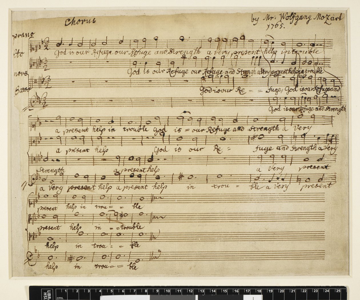Gud er vår tilflukt K. 20 ((engelsk quot;K. 20quot;)) av Wolfgang Amadeus Mozart