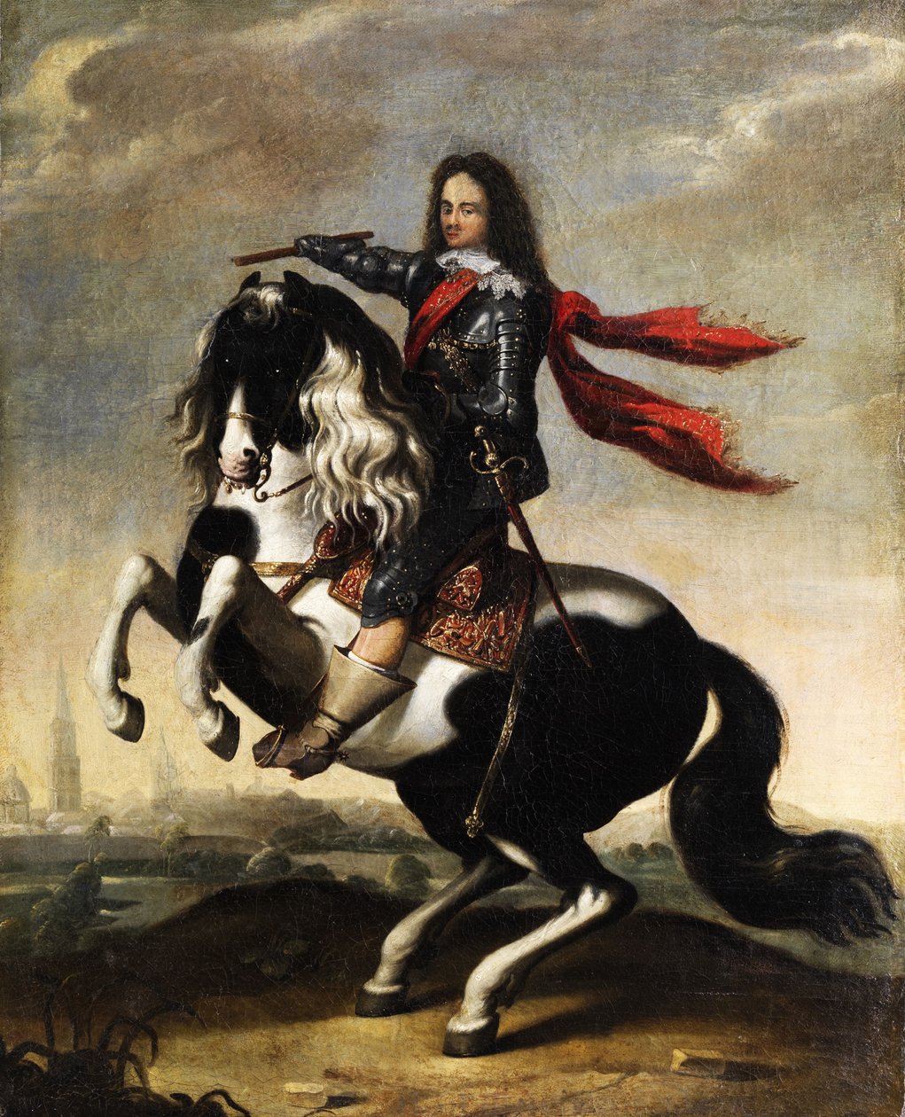 Rytterportrett av Valdemar Christian av Schleswig-Holstein 1622-1656 av Wolfgang Heimbach