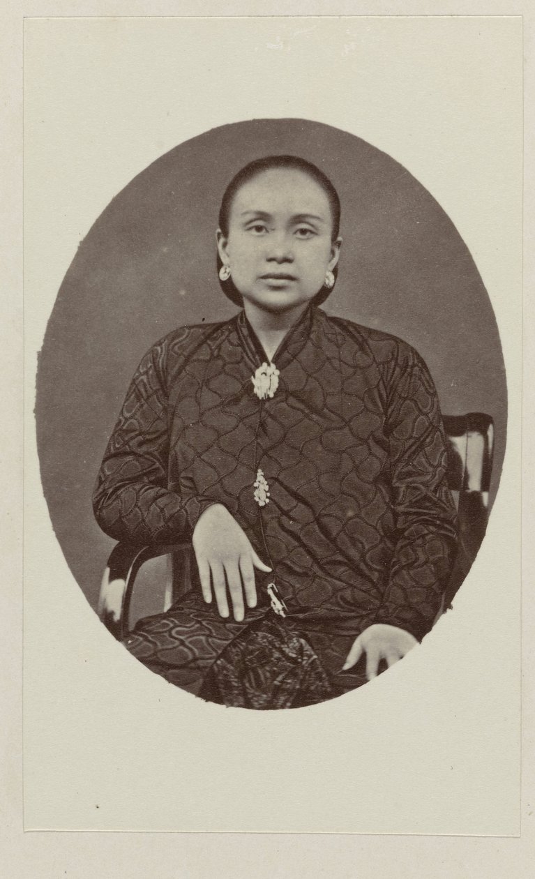 Kone til Ratoe van Pakoe Boewono IX, Susuhunan van Surakarta av Woodbury and Page