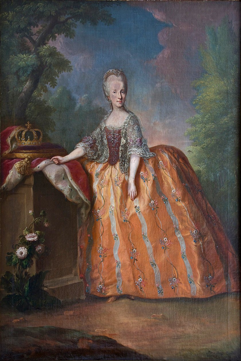 Maria Luisa fra Spania av Workshop of Anton von Maron