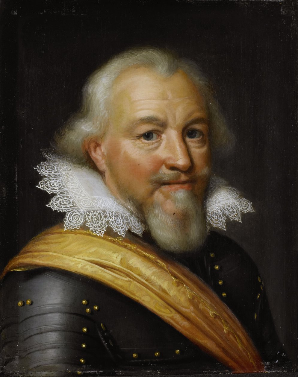 Portrett av John VII (1561–1623), grev av Nassau-Siegen av Jan Anthonisz. van Ravesteyn