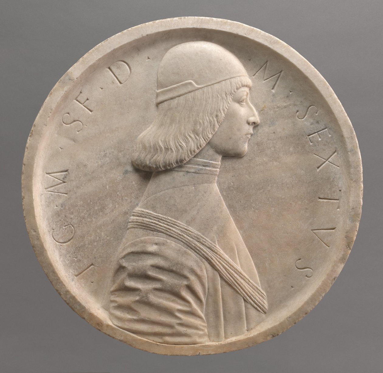 Gian Galeazzo Maria Sforza, hertug av Milano, tidlig på 1490-tallet. av Workshop of Benedetto Briosco