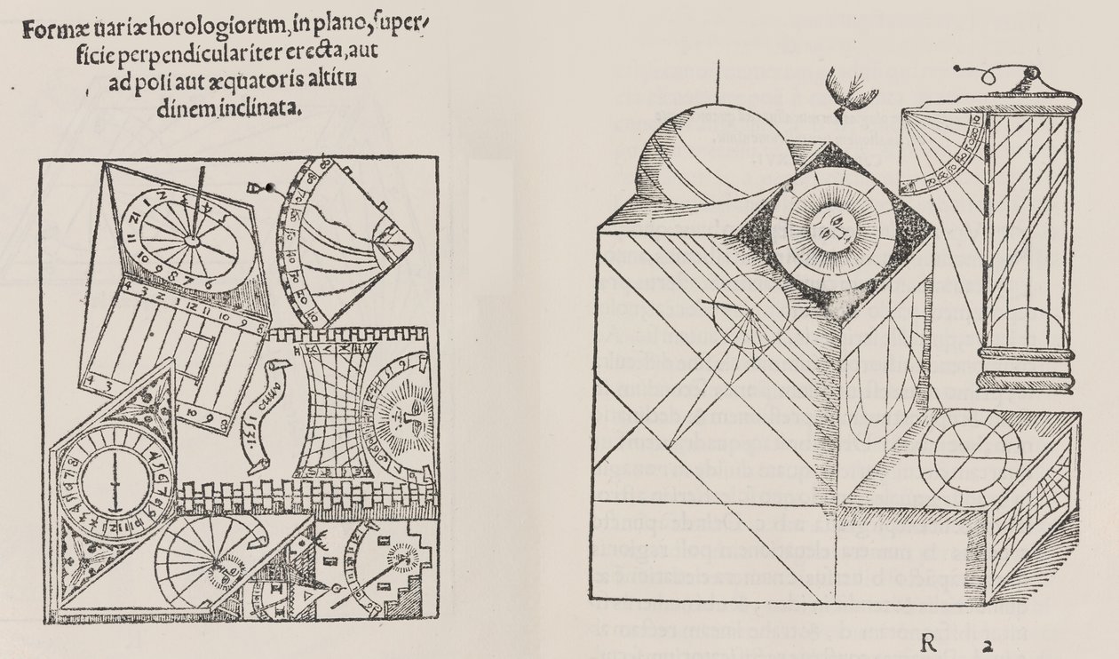 Kronograf, etter forrige utgave av Sebast. Munster, 1533. av Workshop of Hans Holbein the Younger