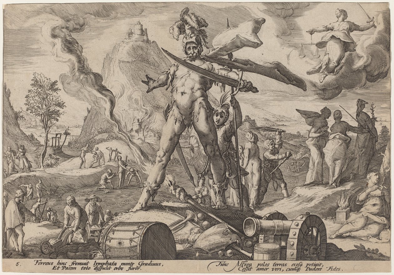 Jerntiden av Workshop of Hendrick Goltzius, after Hendrick Goltzius