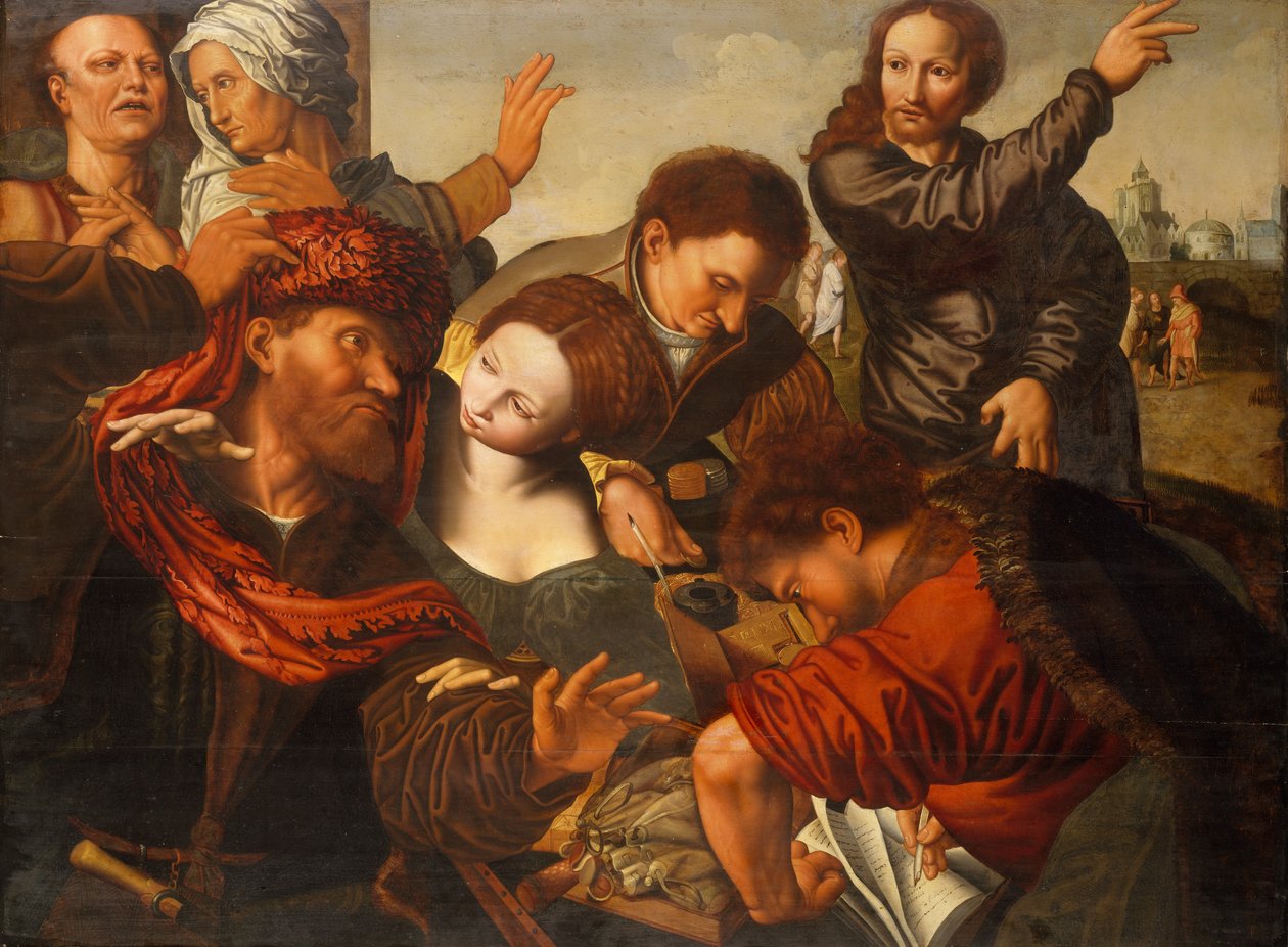 Matteus kall. av Workshop of Jan Sanders van Hemessen