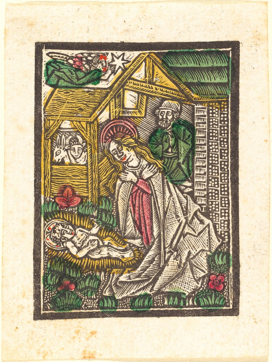 Fødselen av Workshop of Master of the Aachen Madonna