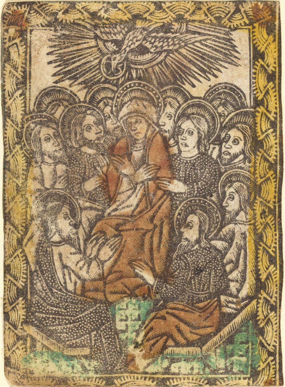 pinse av Workshop of Master of the Borders with