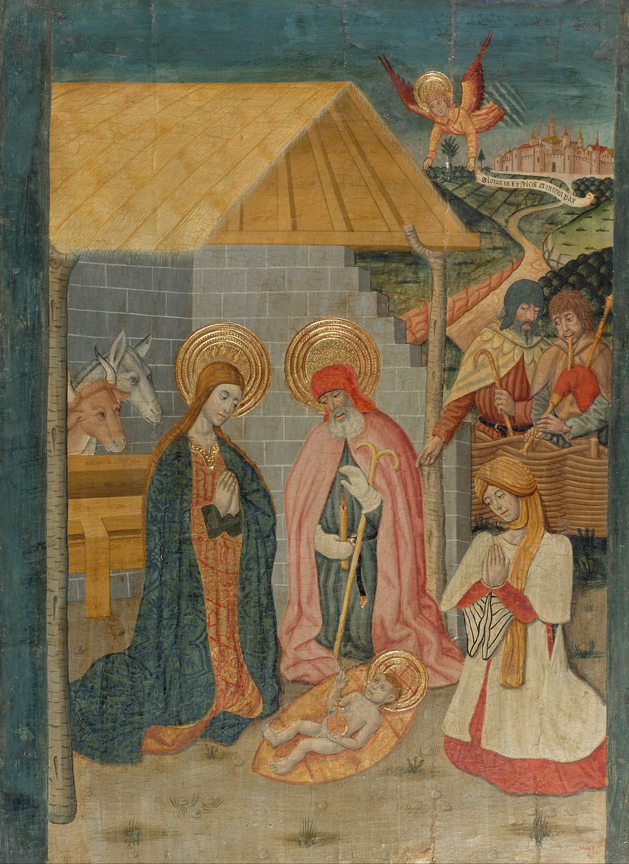 Fødsel av Workshop of Pedro García de Benavarre