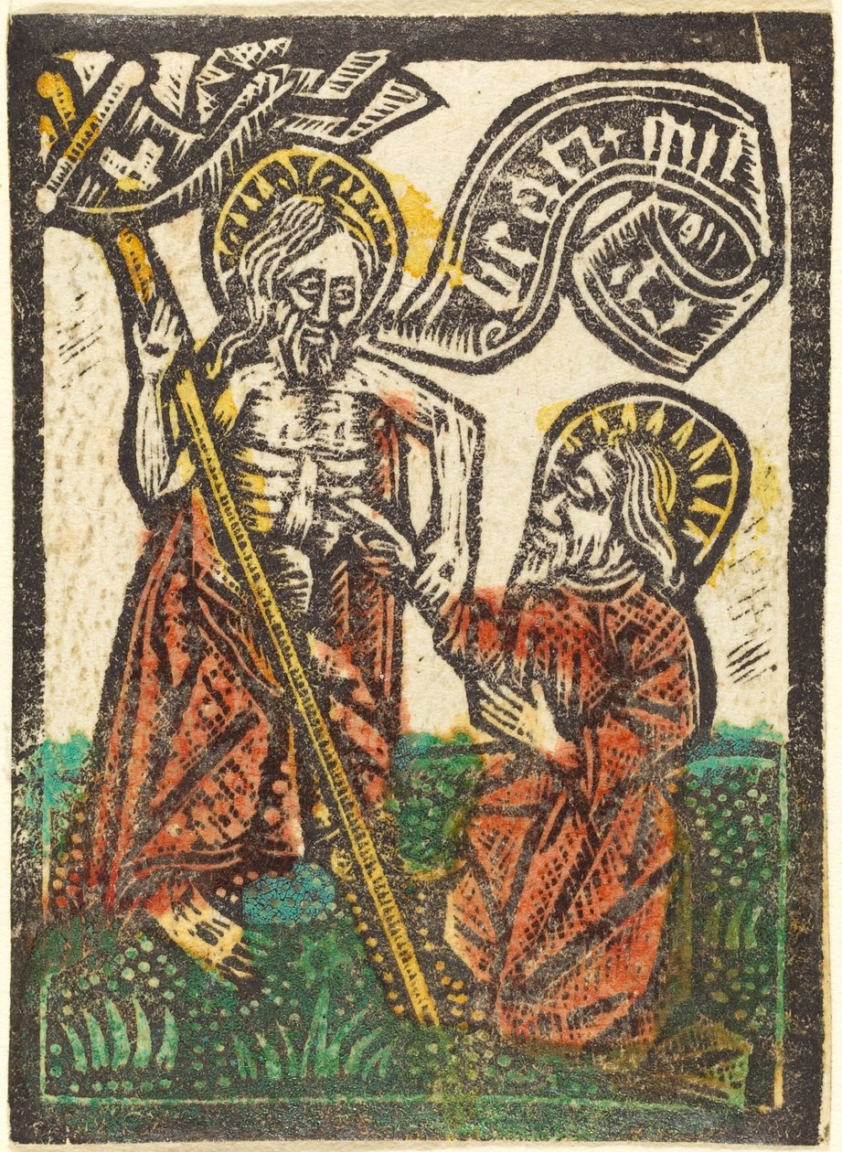 Kristus viser seg for Thomas, 14601480. av Workshop of the Master of the