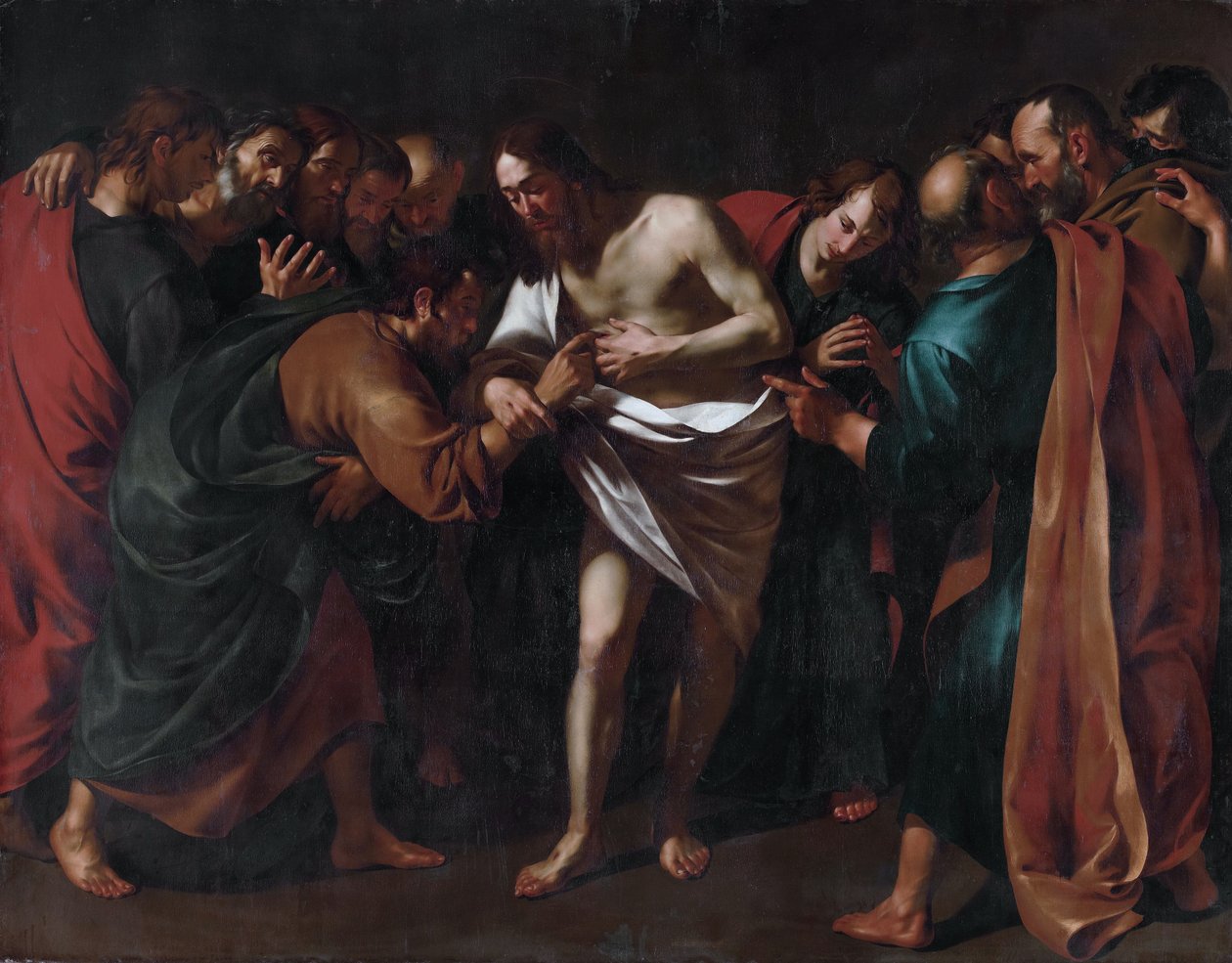 Utroligheten til St. Thomas av Wouter Crabeth II