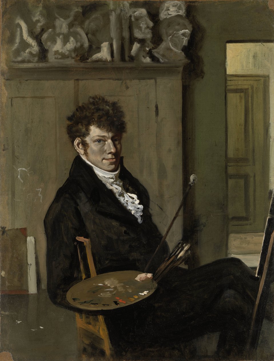 Selvportrett Selvportrett av Wouter Johannes van Troostwijk