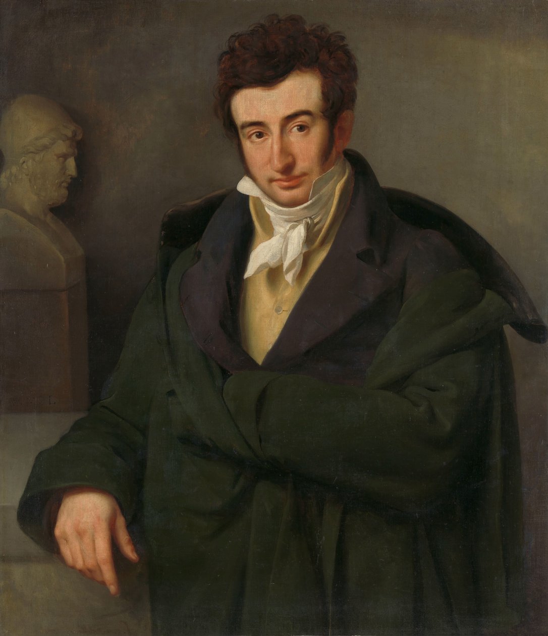 Portrett av Paulus Joseph Gabriel Portrett av Paulus Joseph Gabriel, billedhugger av Woutherus Mol