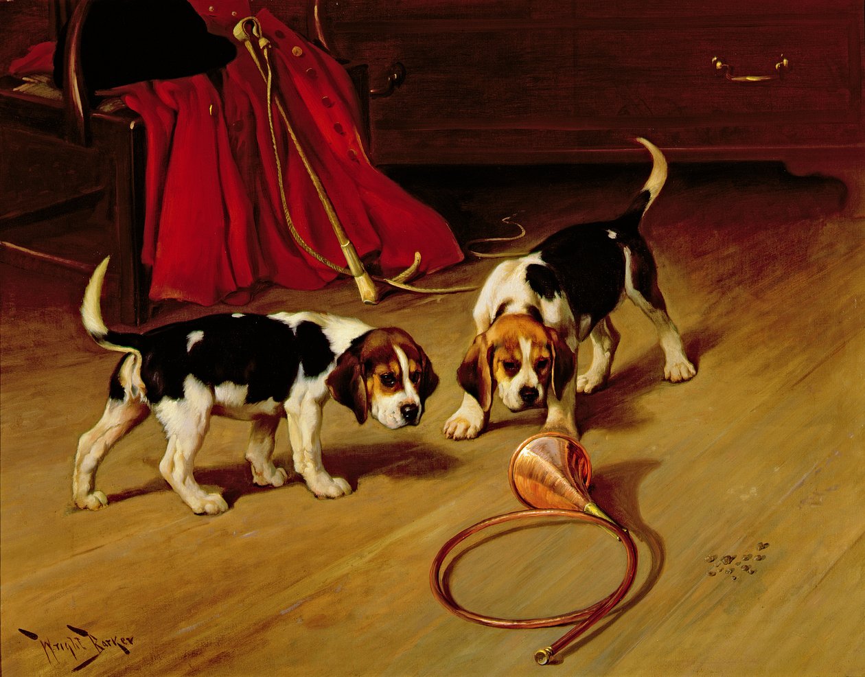 Første introduksjon av Wright Barker