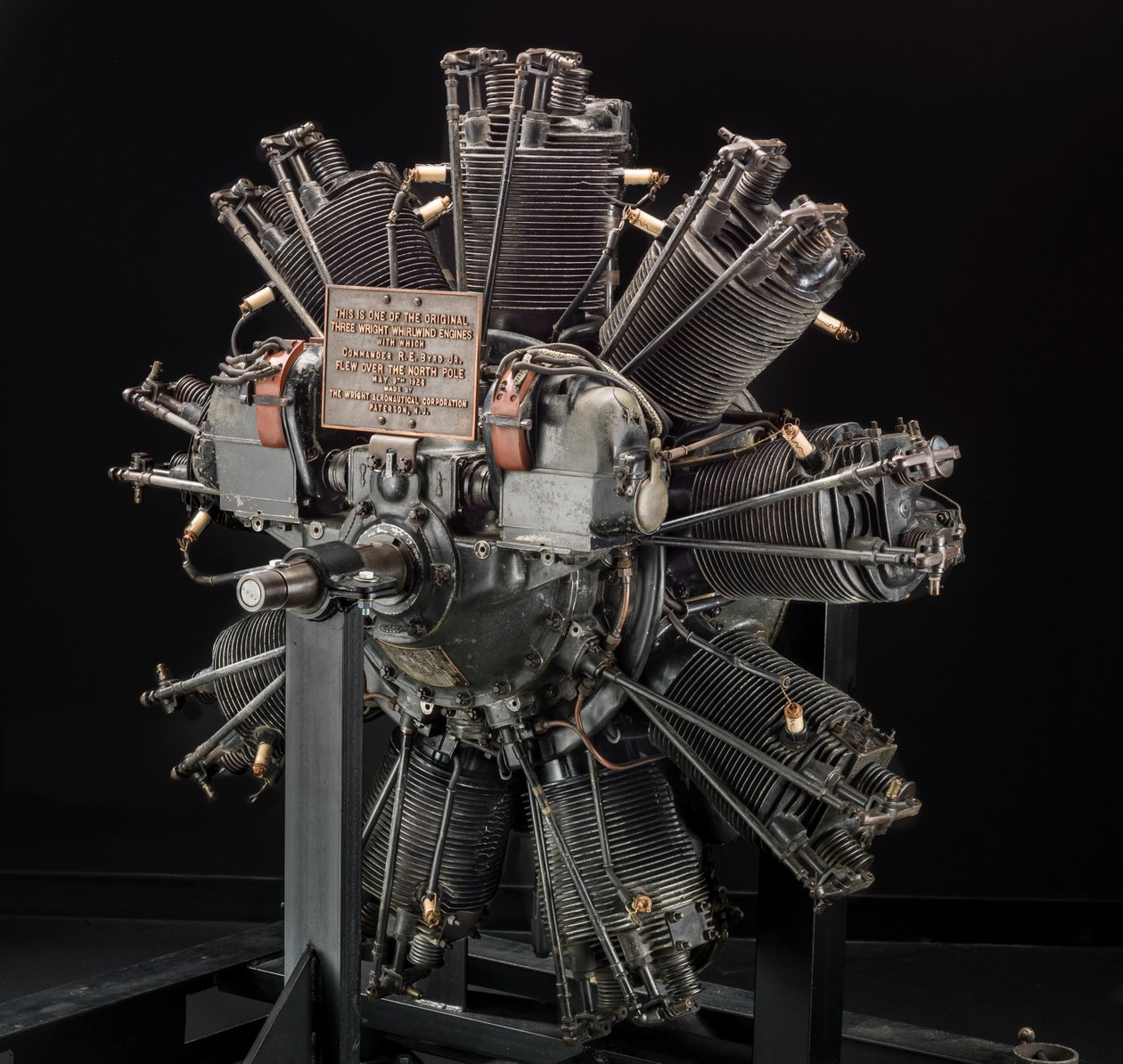 Wright Whirlwind J-4B, Byrd North Pole Flight, Radial 9 Engine, ca. 1926. av Wright Aeronautical
