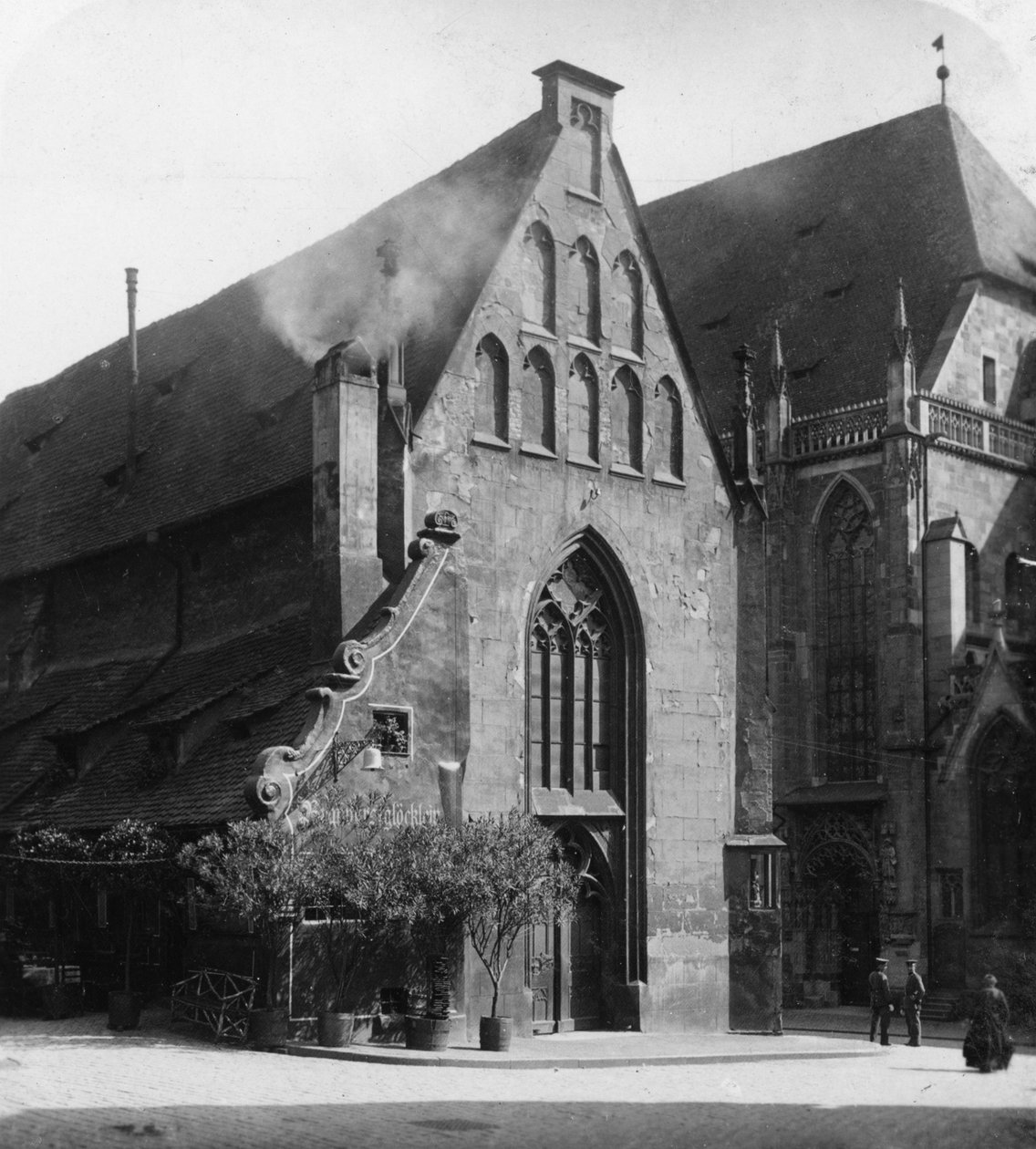 Bratwurstglockchen, Nürnberg, Bayern, Tyskland, c1900 av Wurthle and Sons