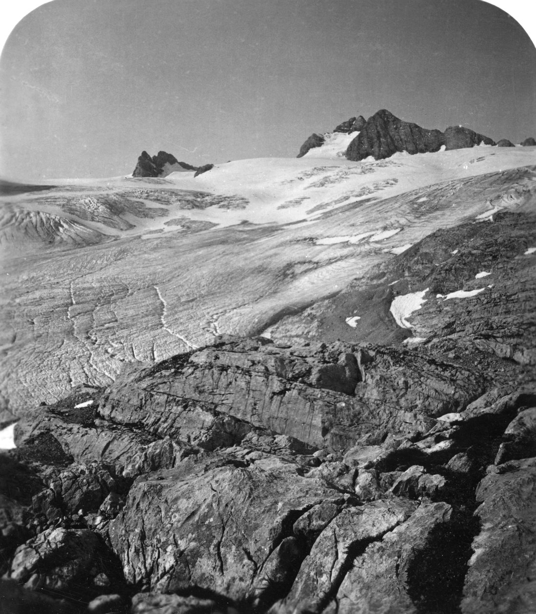 High Dachstein, Salzkammergut, Østerrike, ca 1900-tallet. av Wurthle and Sons