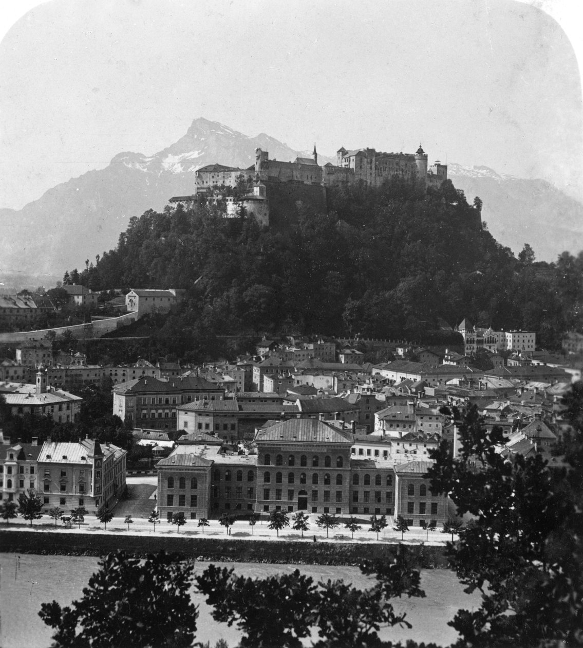 Salzburg, Østerrike, ca 1900. av Wurthle and Sons