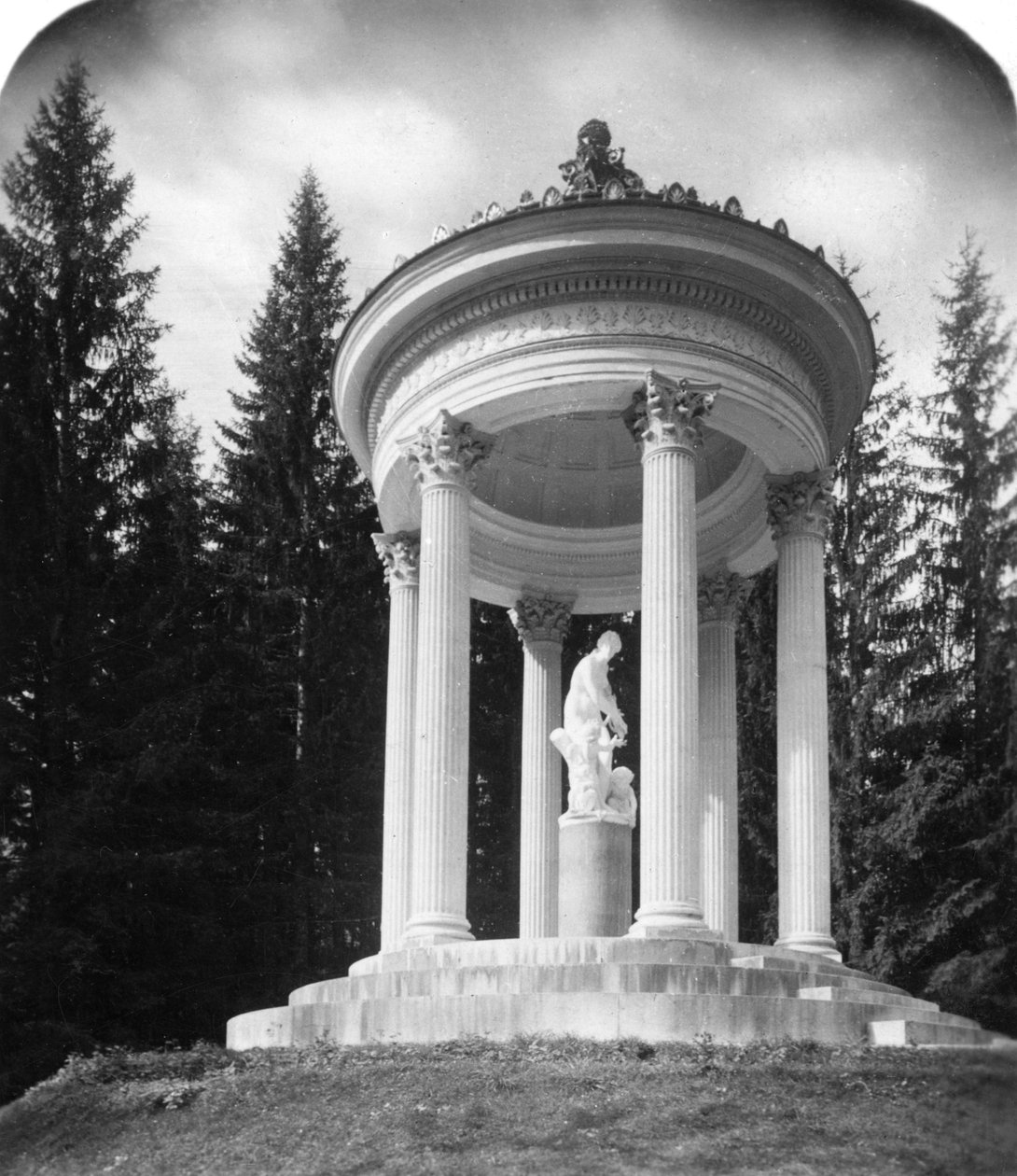 Venus-tempelet, Linderhof-palasset, Bayern, Tyskland, ca 1900. av Wurthle and Sons