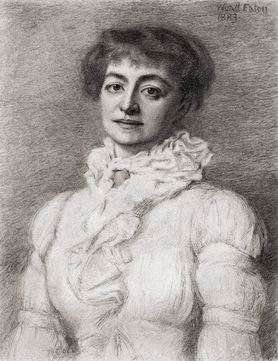 Helena Modjeska, fra The Century Illustrated Monthly Magazine, utgitt 1884 av Wyatt Eaton