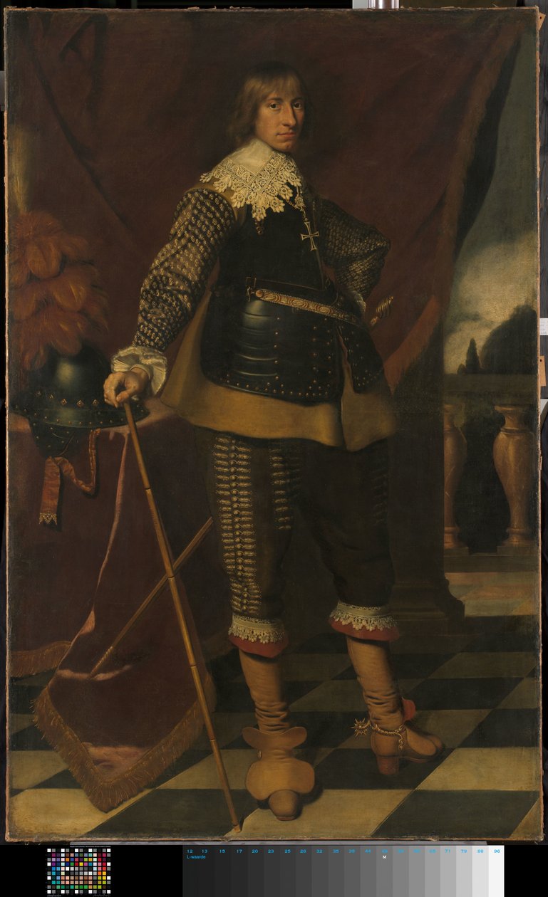 Portrett av Henry Casimir I (1612-40), greve av Nassau-Dietz av Wybrand de Geest (I)