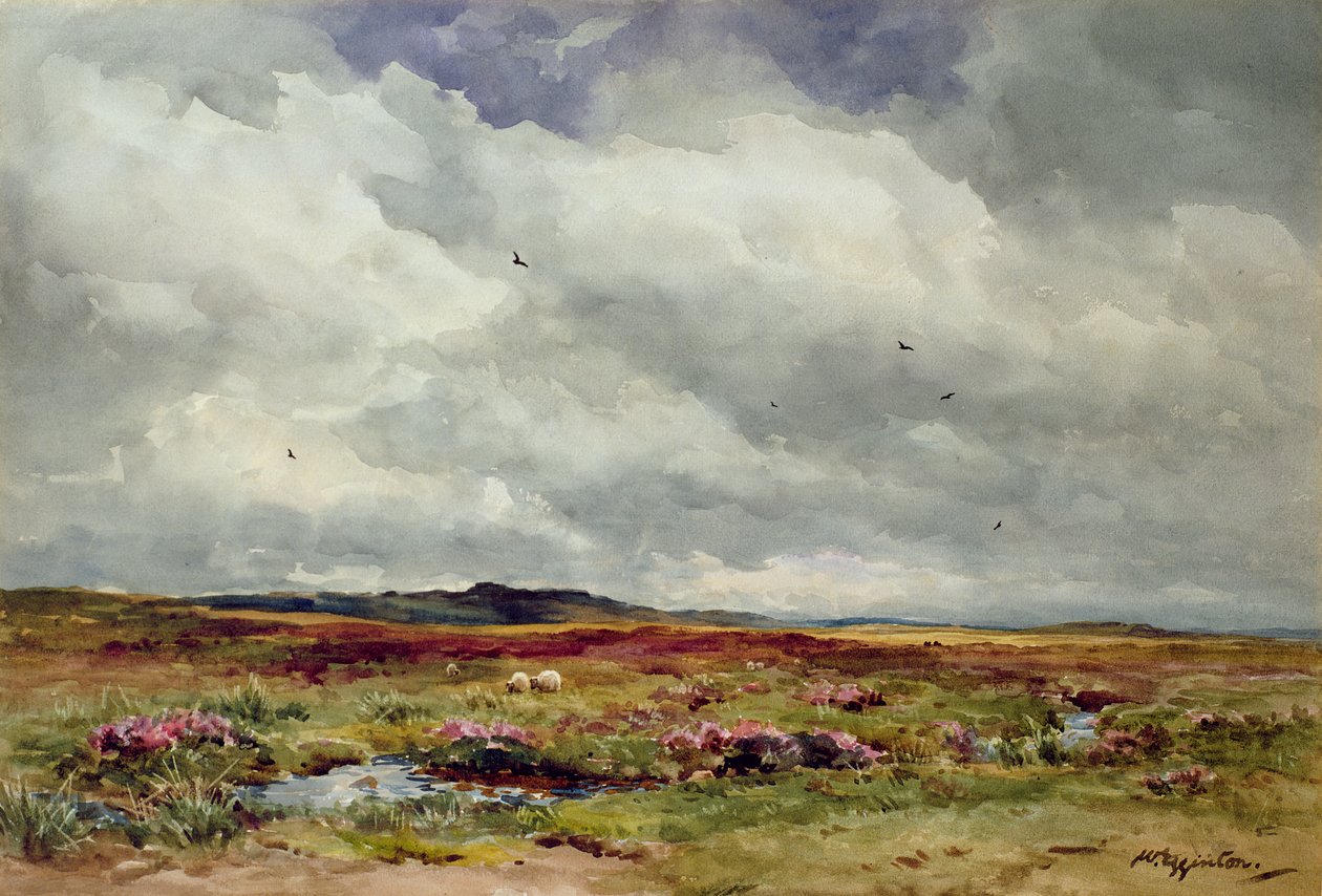 En luftig dag, Dartmoor av Wycliffe Egginton