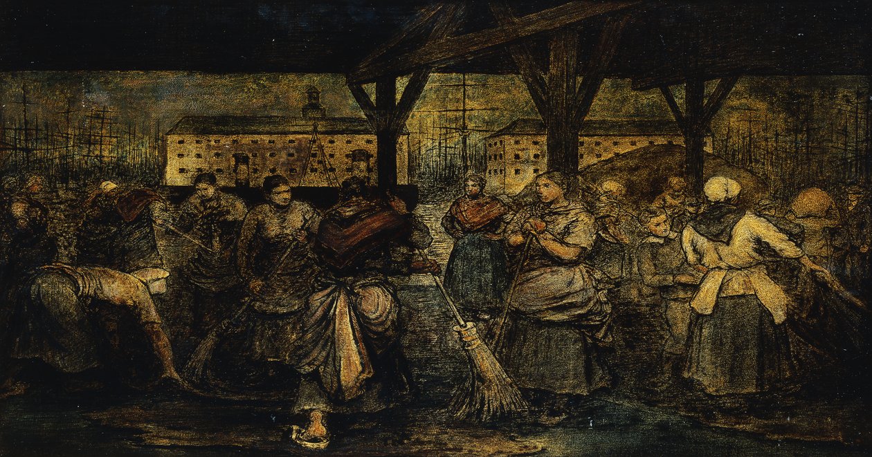 Feiemaskinene; Les Balayeuses, av Xavier Mellery