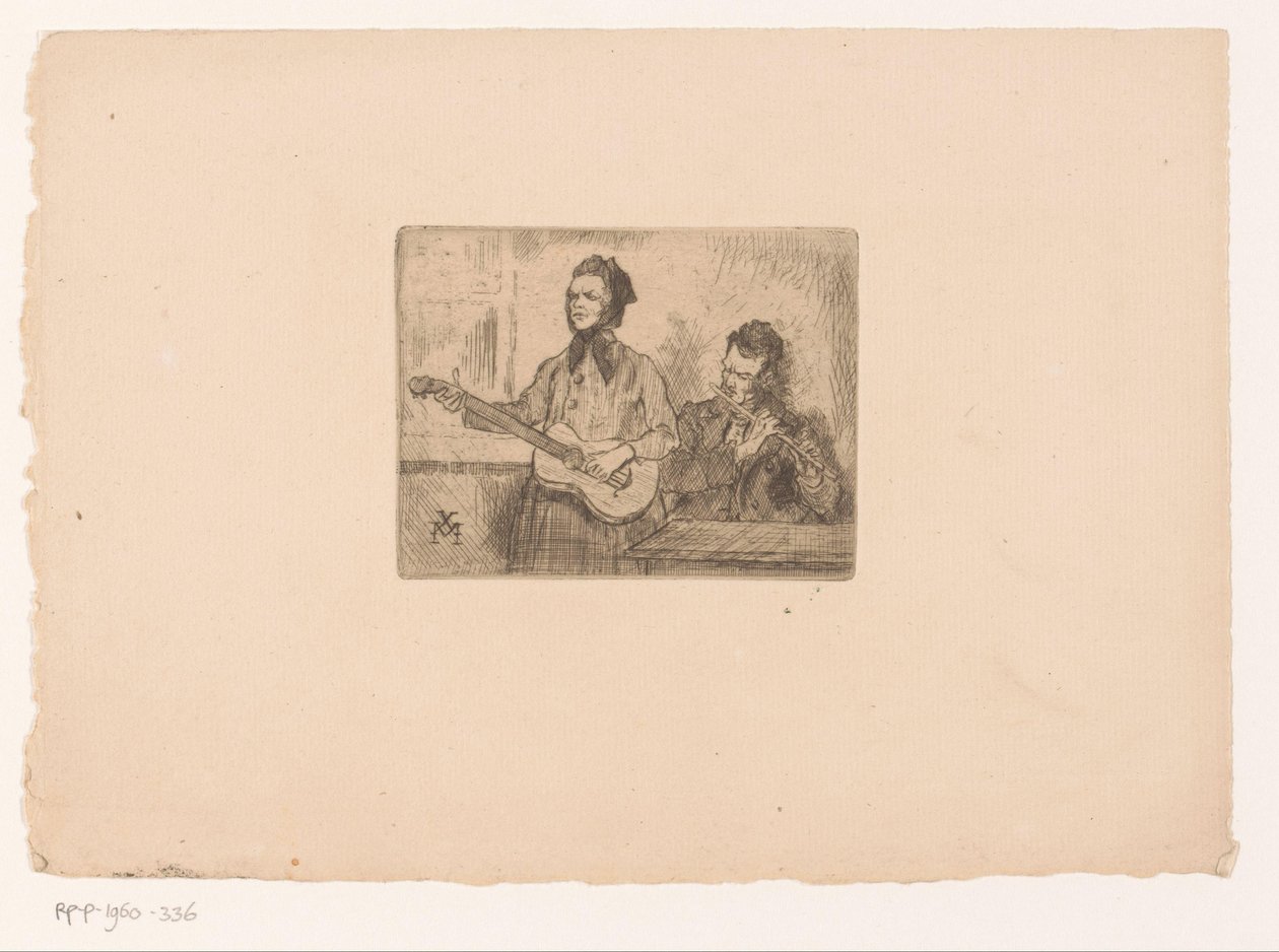To musikere av Xavier Mellery