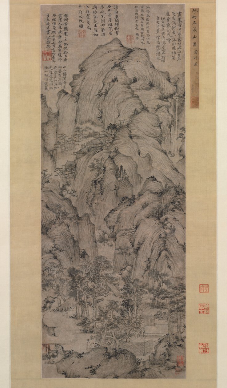 Bekker og fjell, 1372. av Xu Ben