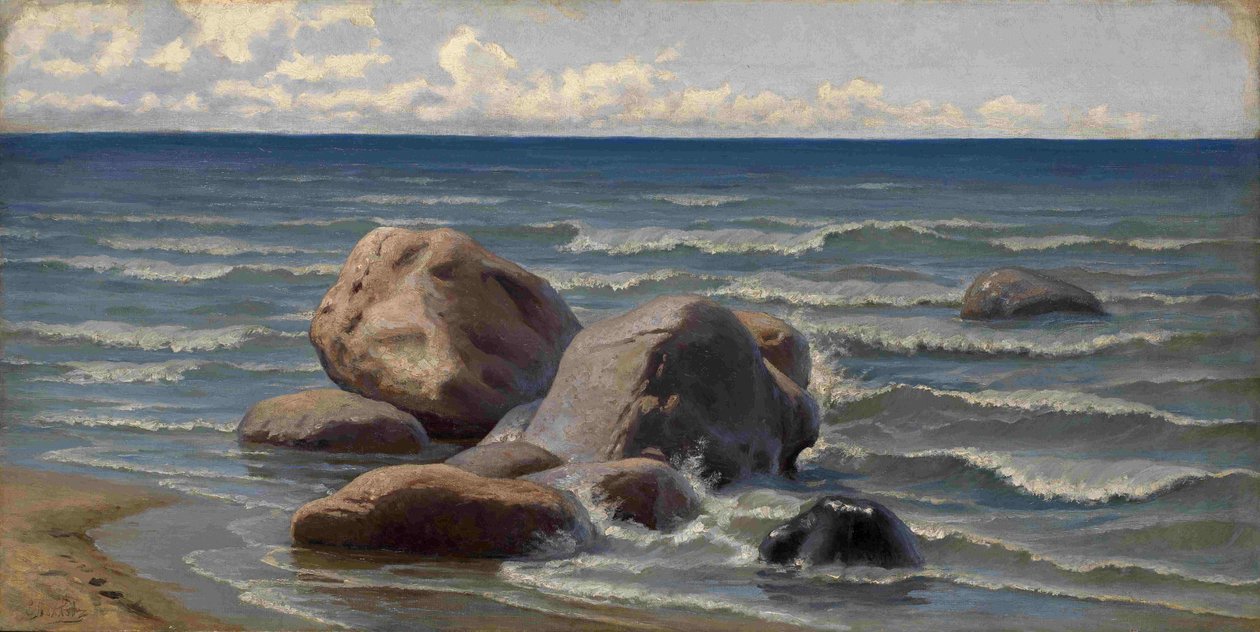 Sjølandskap av Yefim Yefimovich Volkov