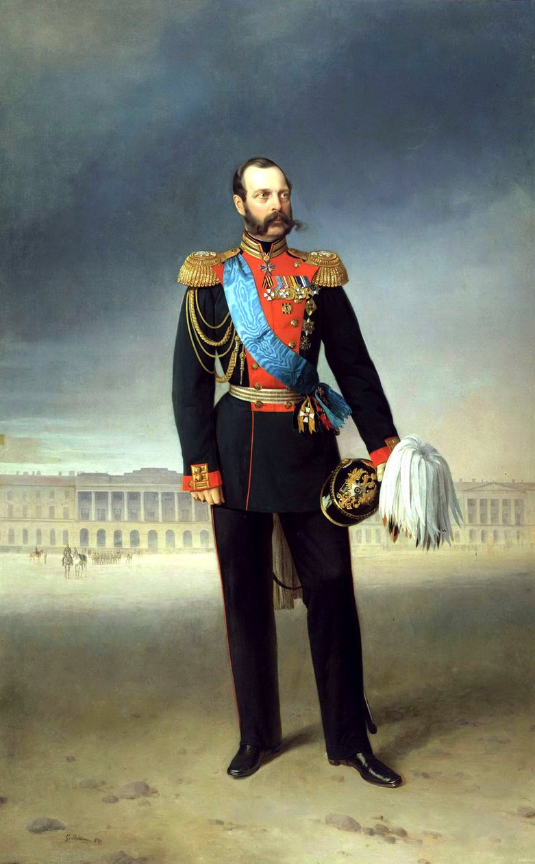 Portrett av keiser Alexander II
