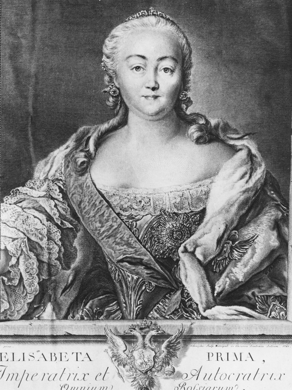 Elizabeth I av Russland av Yevgraf Chemesov