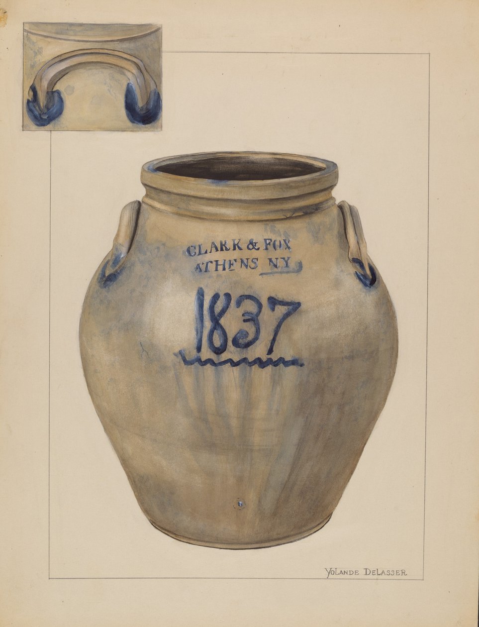 Jar, c. 1936. av Yolande Delasser