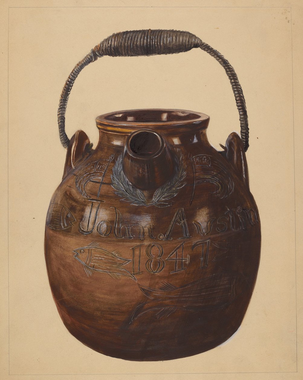 Jug for Batter, ca. 1936. av Yolande Delasser