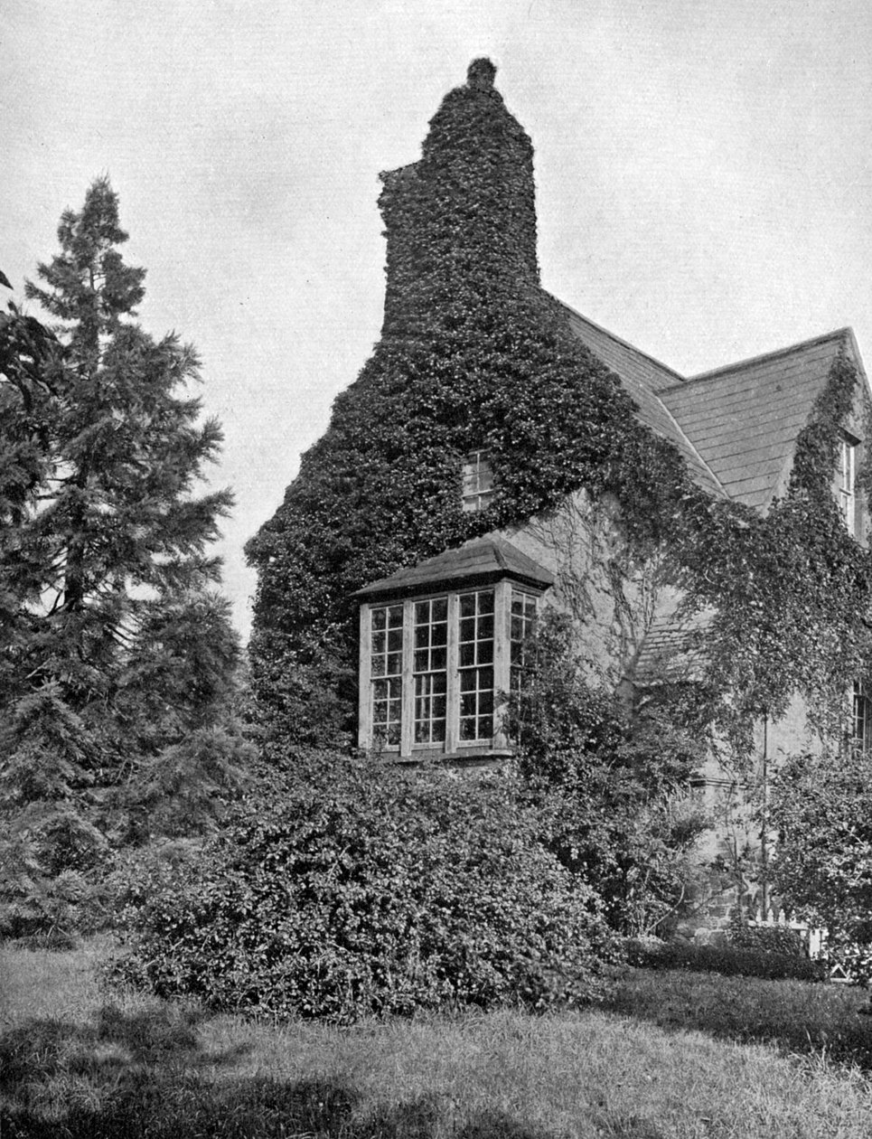 Sir Walter Raleighs hus, Youghal, County Cork, Irland, 1924-1926. av York and Son