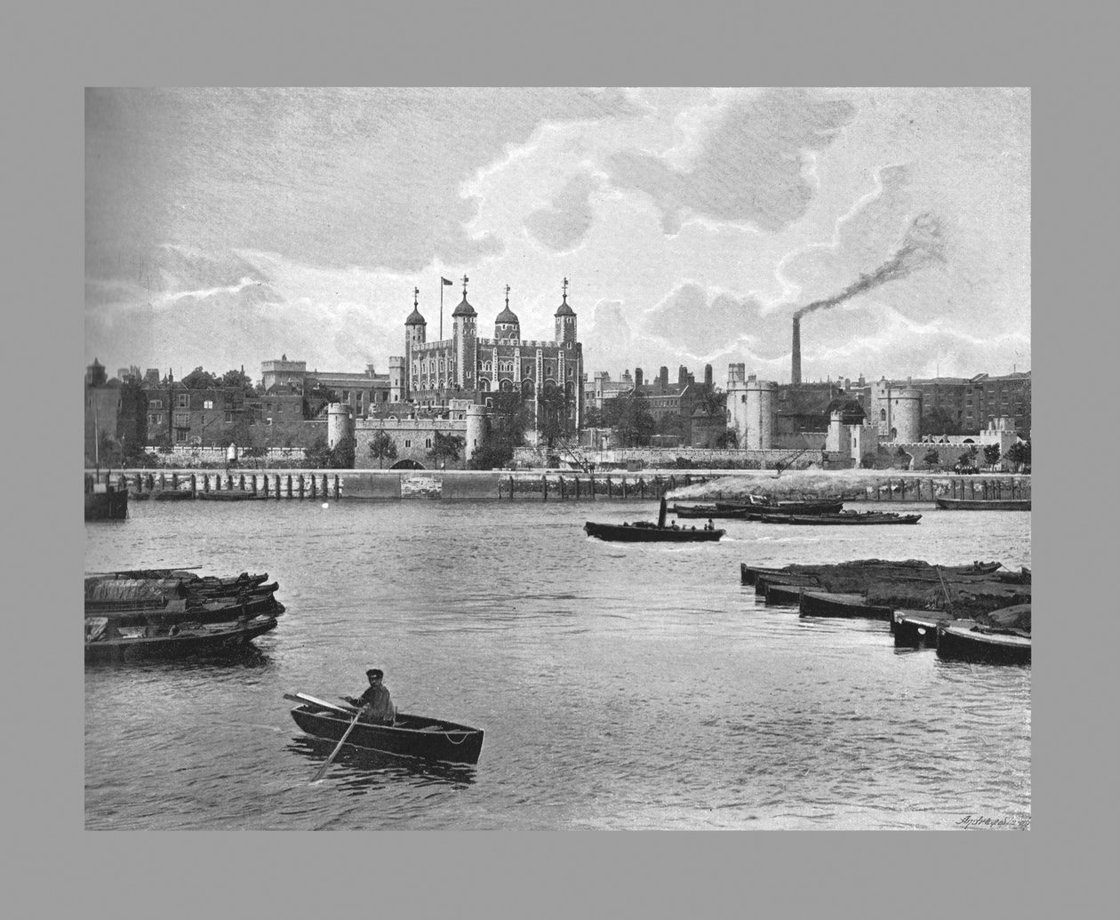 Tower of London, ca 1900 av York and Son