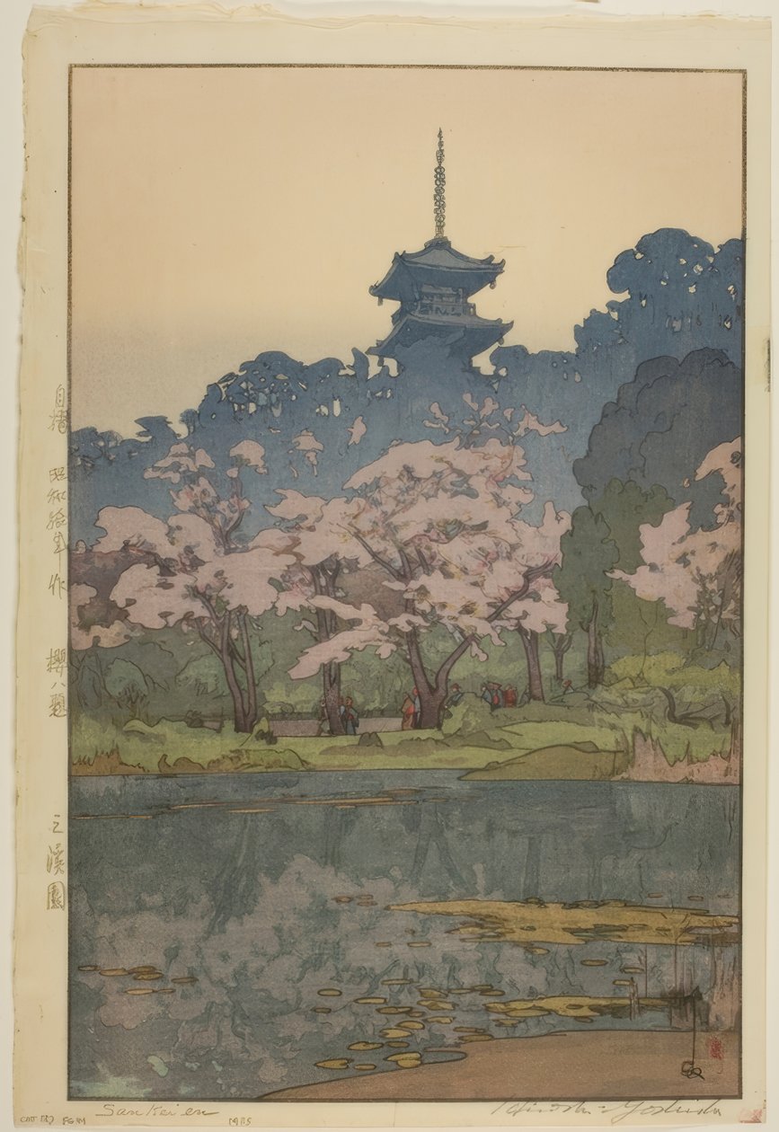 Sankeien av Yoshida Hiroshi