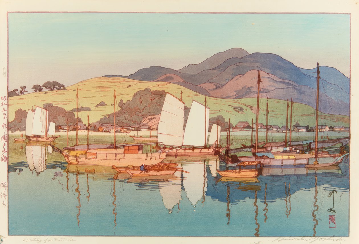 Venter på tidevannet av Yoshida Hiroshi
