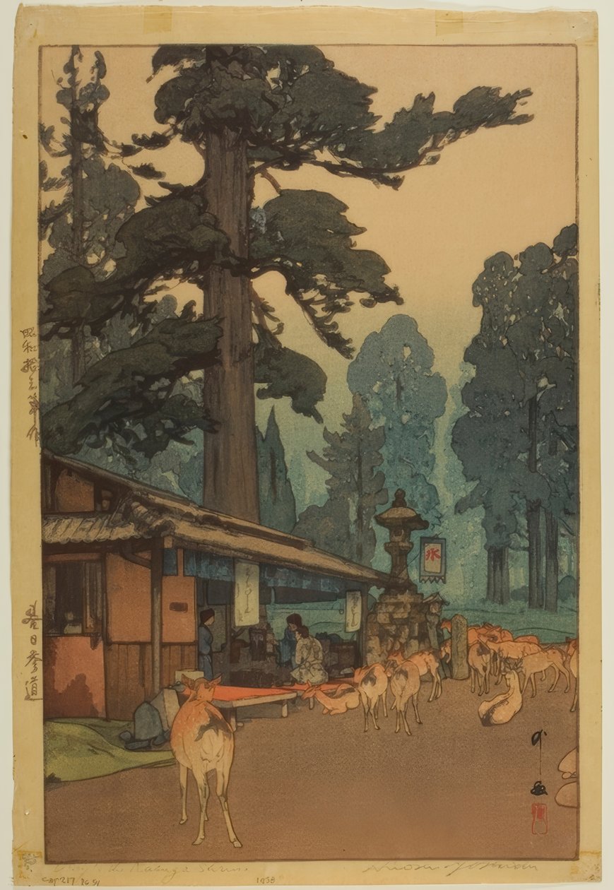 Veien til Kasuga-helligdommen av Yoshida Hiroshi