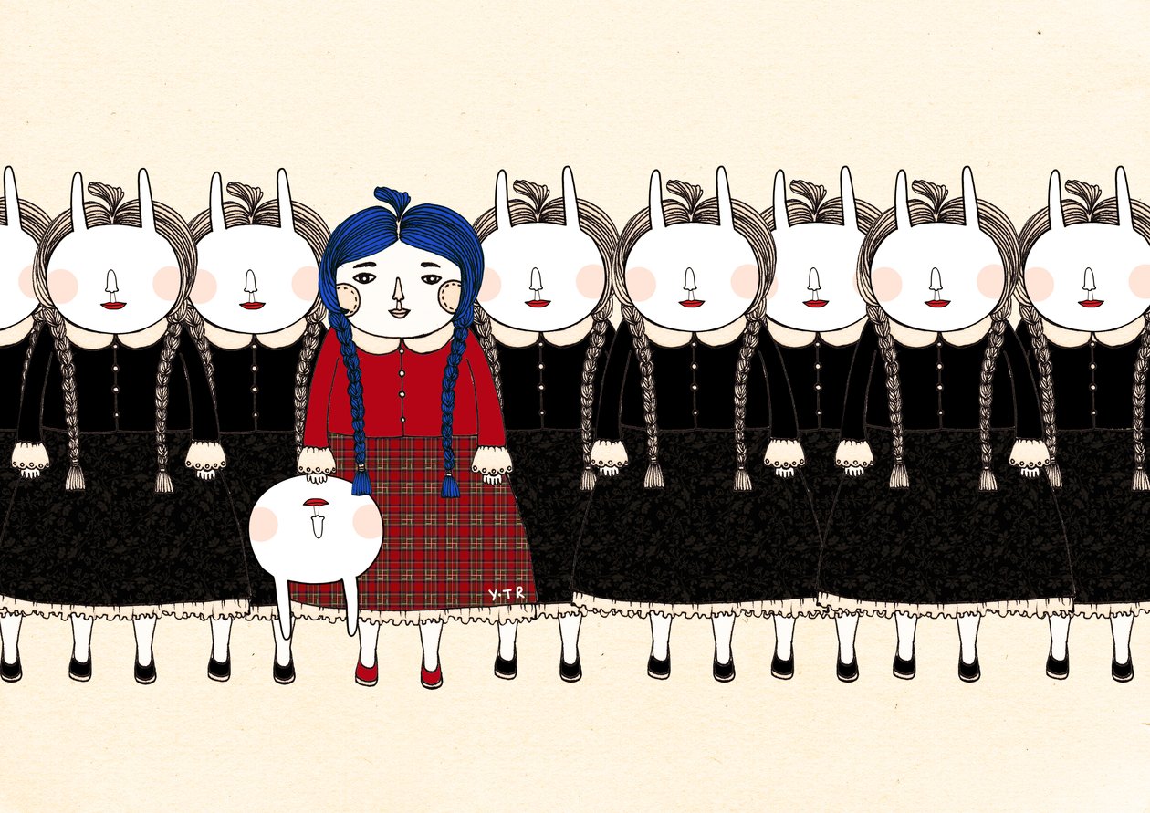 Begynnelse, 2013, (miks media) av Yoyo Zhao