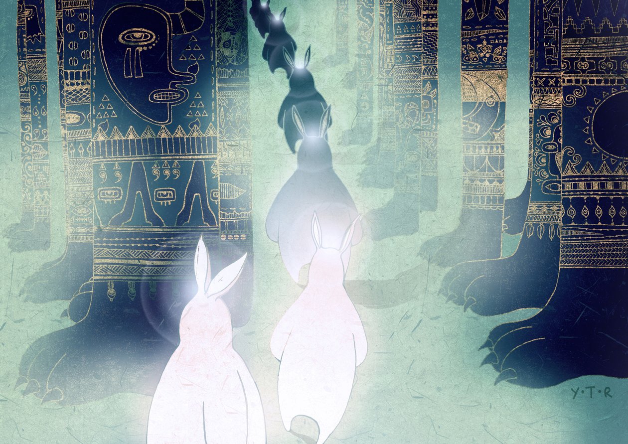Pilgrimsreise, 2012 (digital) av Yoyo Zhao